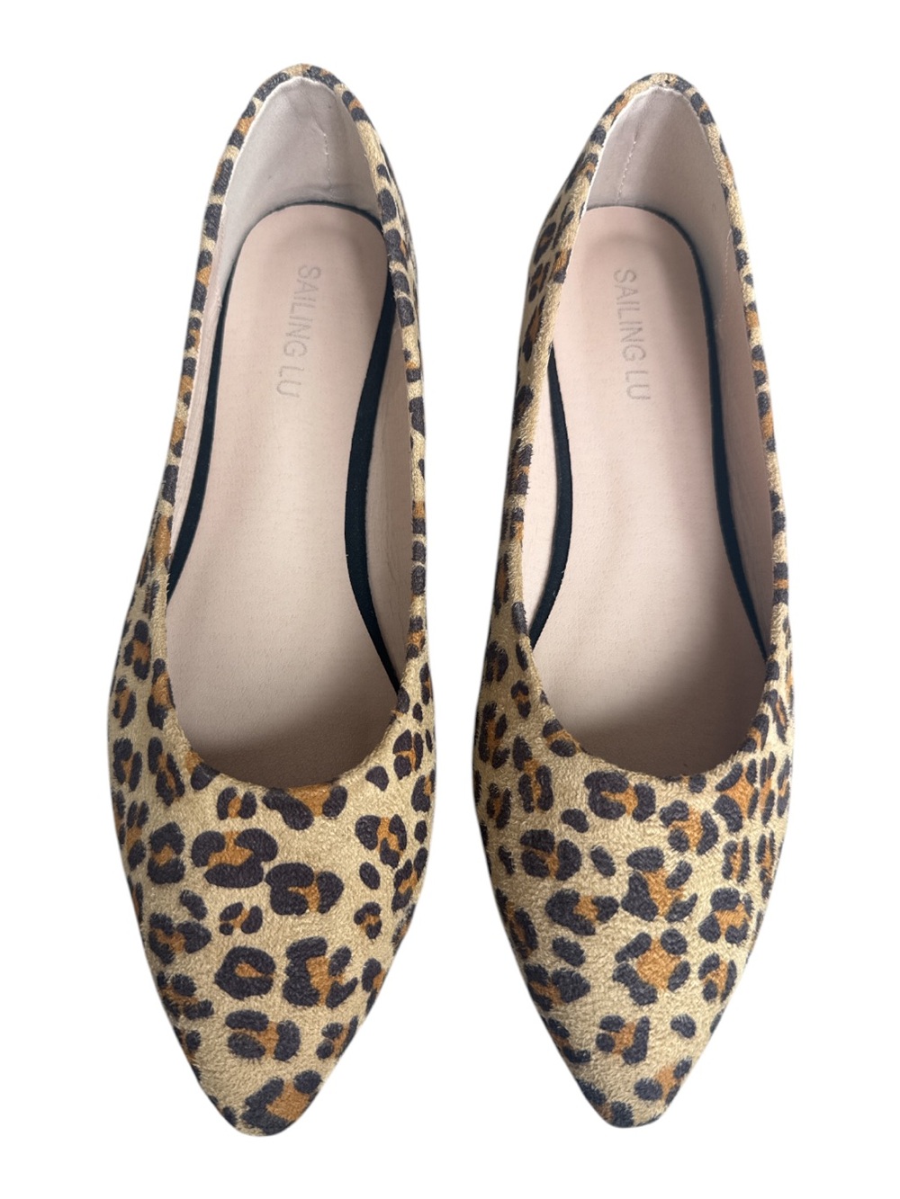 SAILING LU Pointed Toe Chequer Casual Ballet Flats
Dressy Flat Shoes